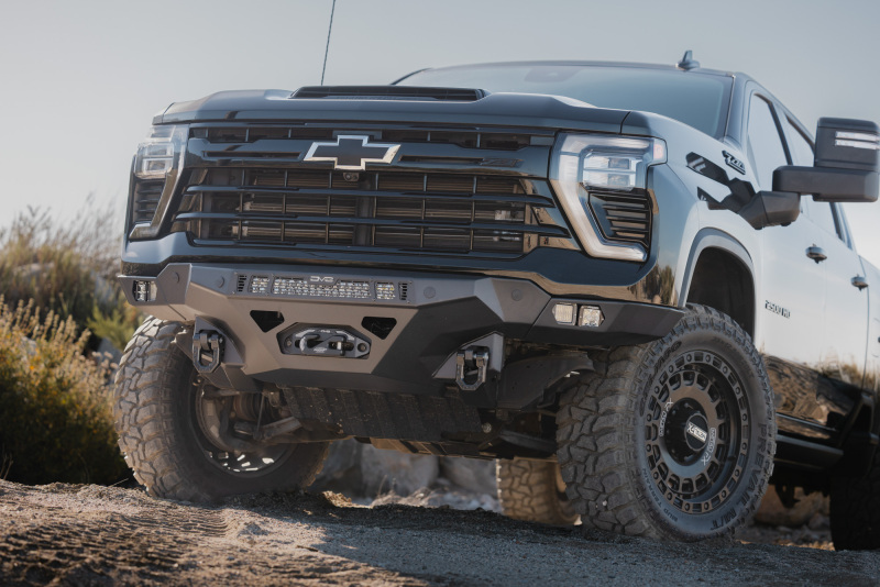 Chevrolet Silverado 3500 Front Bumper - DV8 Offroad - Spec Series - Black - `24-`26